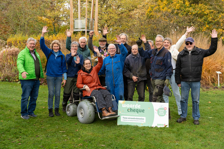 toegankelijkheid Kloostergaarde rolstoel gefinancierd met Univé cheque